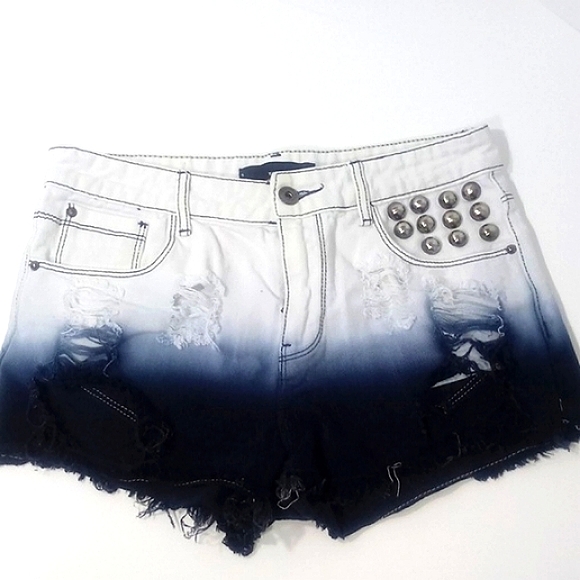 Tally Weijl blended blue shorts - Picture 1 of 7
